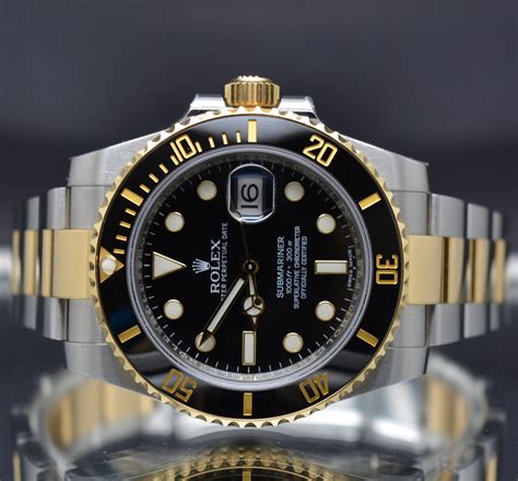 rolex submariner two tone resale value|rolex submariner value chart.